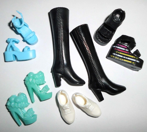 Paar barbie schuhe hoher - %***5,
