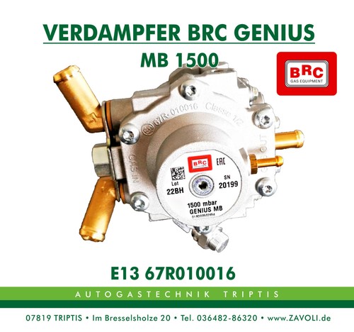 Brc verdampfer genius - verdampfer, mb1500