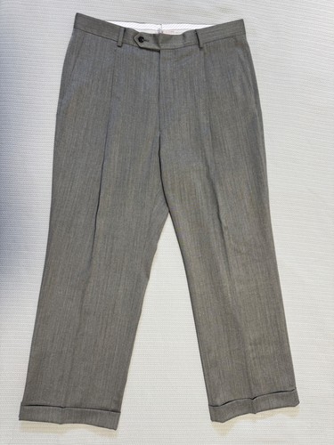 Samuelsohn mtm grey - grey, wool