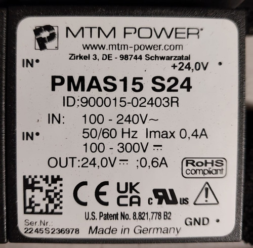 Mtm power pmas15 s24 - power,